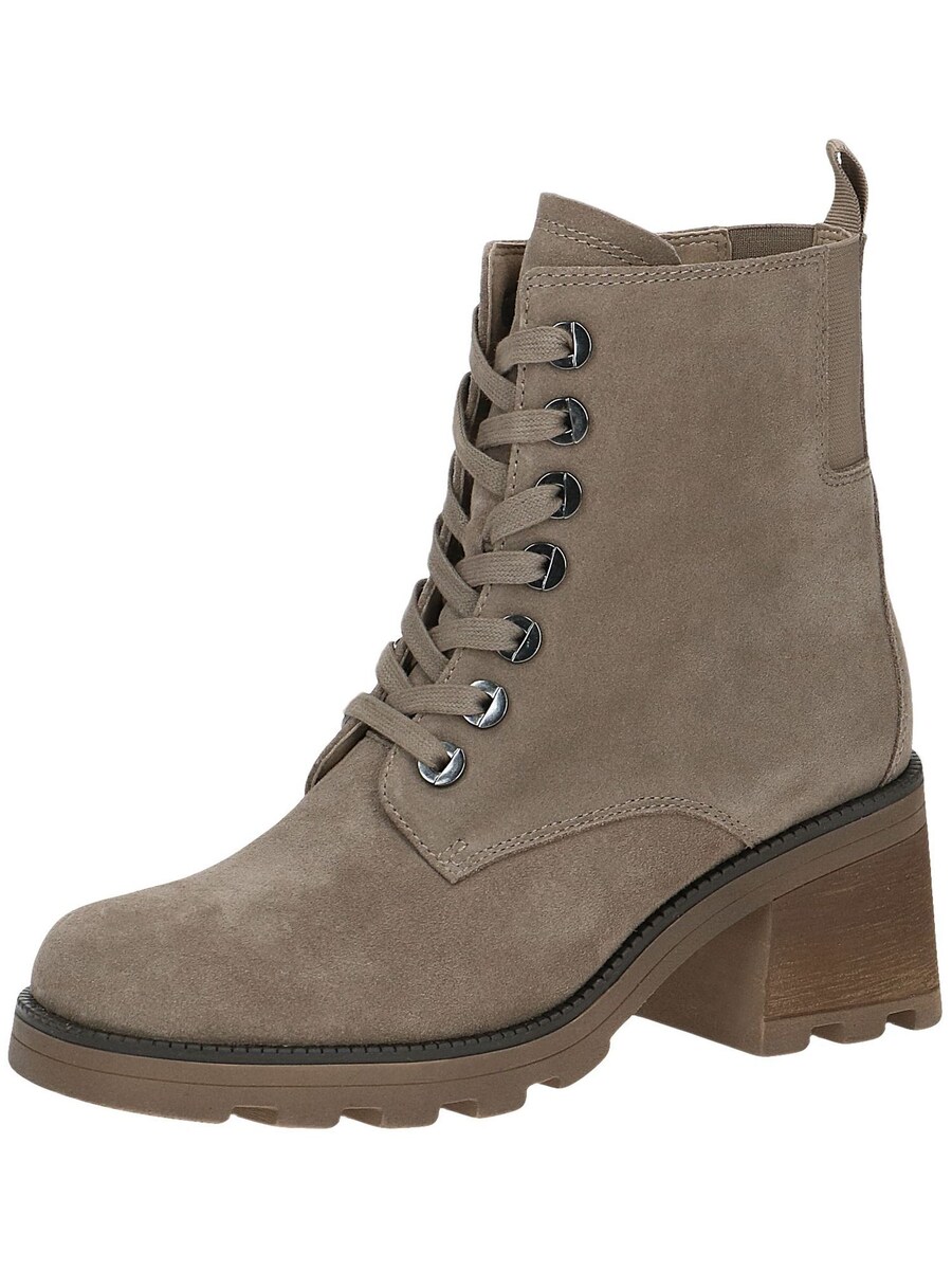 Ботильоны на шнуровке CAPRICE Lace-Up Ankle Boots, цвет cappuccino