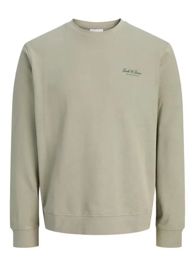 Свитшот с принтом Vetiver Jack & Jones Junior, ветивер