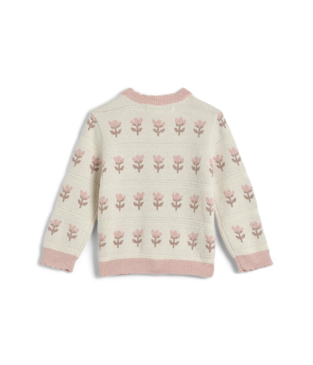 Детский кардиган Cozychic Ultra Lite Wildflower Barefoot Dreams Kids, Cream Multi — фото 2