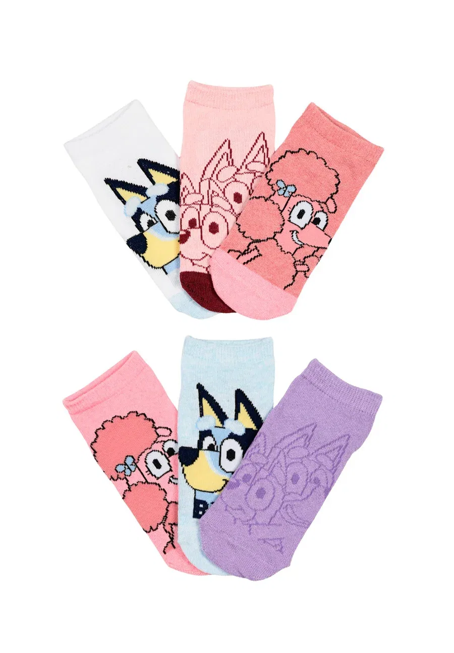 Детские кроссовки Bluey, набор из 6 пар - носки Cerdá, Mehrfarbig