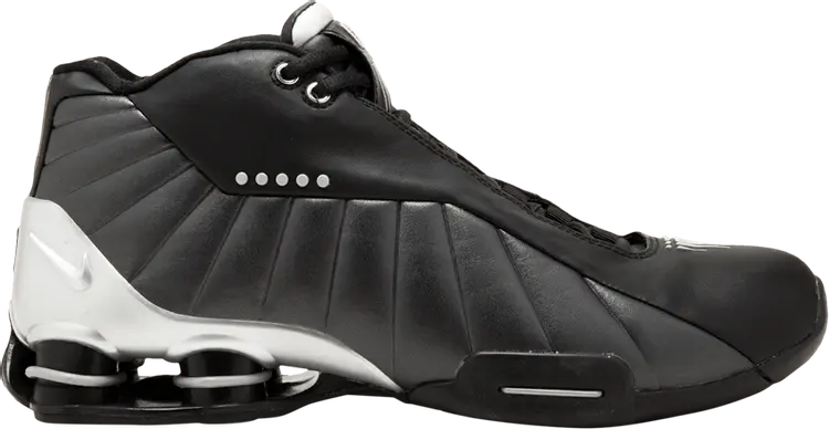 

Кроссовки Nike Shox BB4 'Black Metallic Silver', черный, Черный;серый, Кроссовки Nike Shox BB4 'Black Metallic Silver', черный