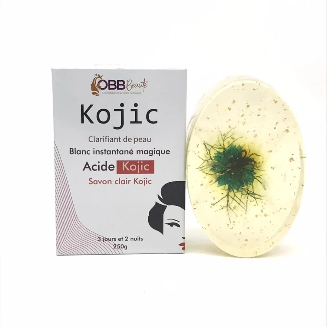 Твердое мыло Kojic Soap с лимонной кислотой OBBBeauté 250г — фото 3