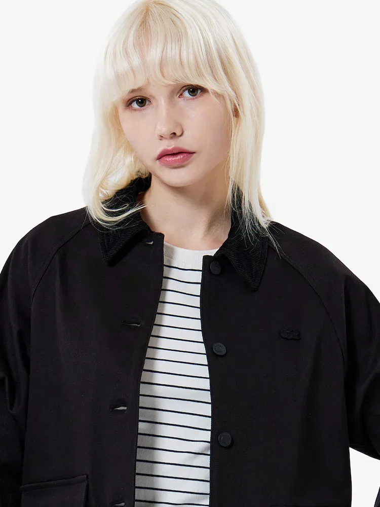 Жакет утилити LACOSTE Black — фото 2