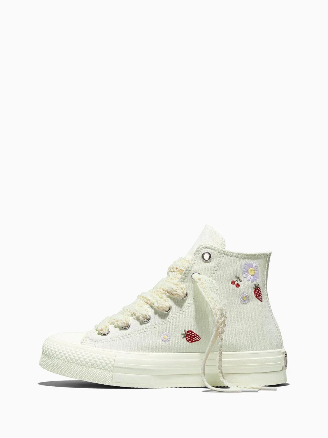 Кроссовки высокие Converse Chuck Taylor EVA Lift, белый — фото 2