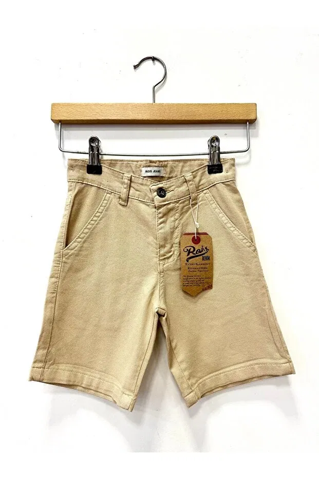 Детские шорты для мальчиков текстурированные Rois Kids, Beige