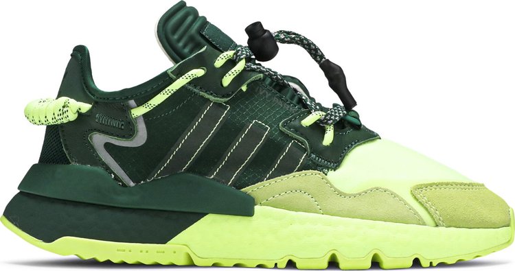 Кроссовки Adidas Ivy Park x Nite Jogger 'Dark Green', зеленый - фото