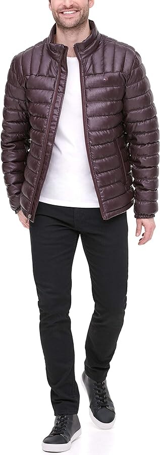 Куртка Tommy Hilfiger Water Resistant Ultra Loft Down, бордовый — фото 2
