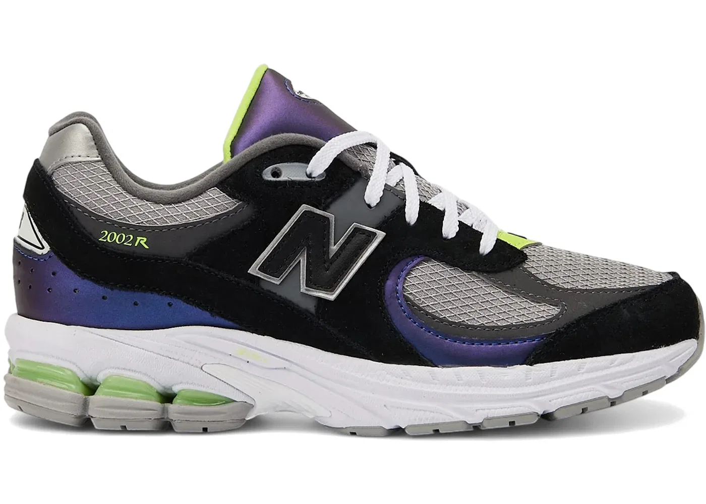 Детские кроссовки Lifestyle New Balance 2002R, Black/Purple Noir/Grey