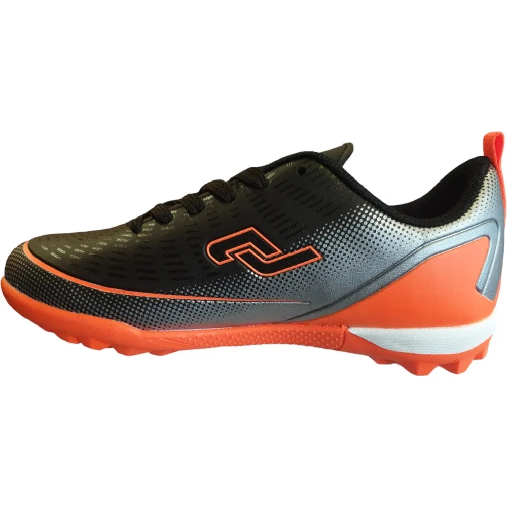 Детские футбольные бутсы для мальчиков Jump 30255 Black Orange