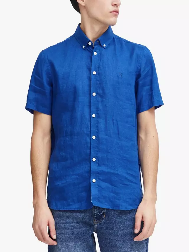 

Рубашка Casual Friday Anton Short, цвет mazarine/blue