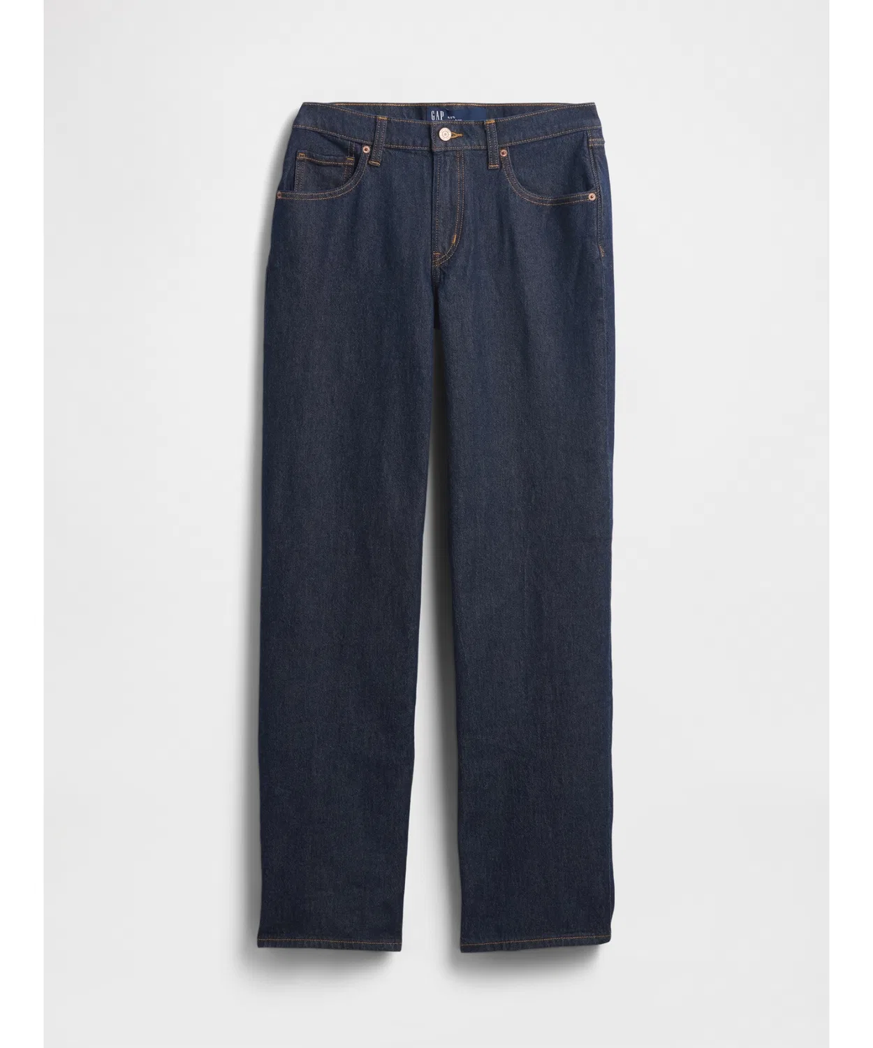 Женские джинсы с низкой посадкой, свободного кроя, модель 90-х GAP, Indigo Blue — фото 4