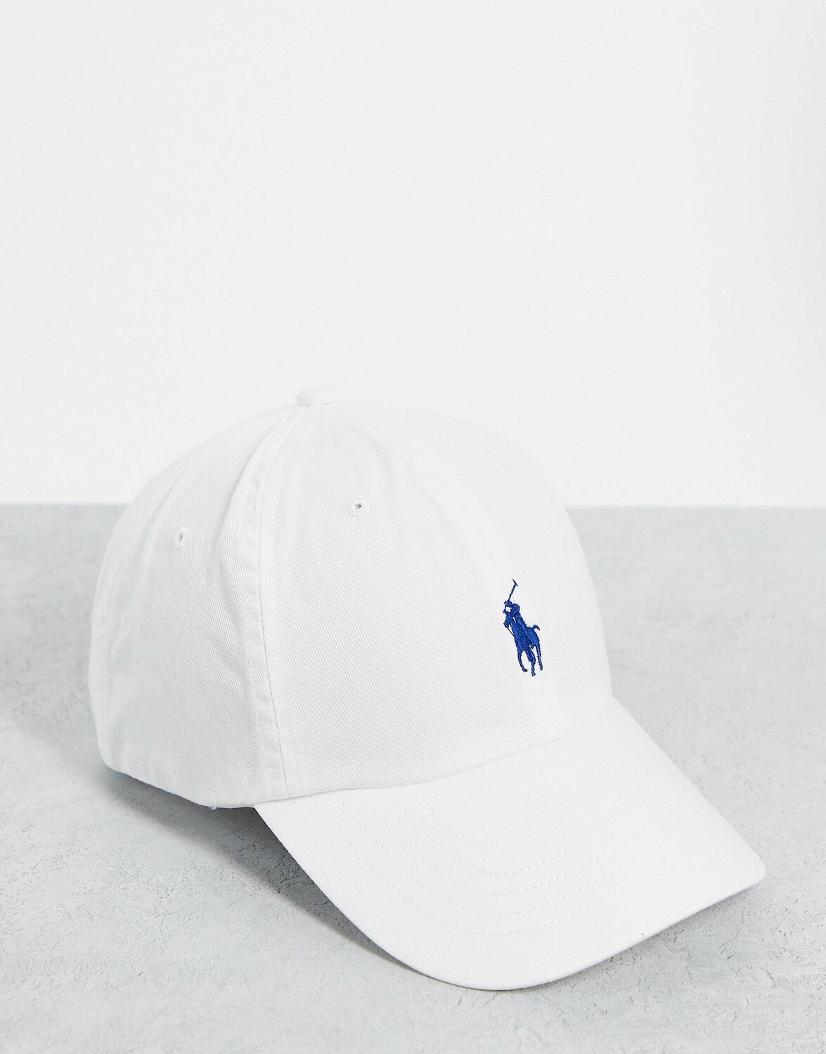 

Белая бейсболка с логотипом Polo Ralph Lauren