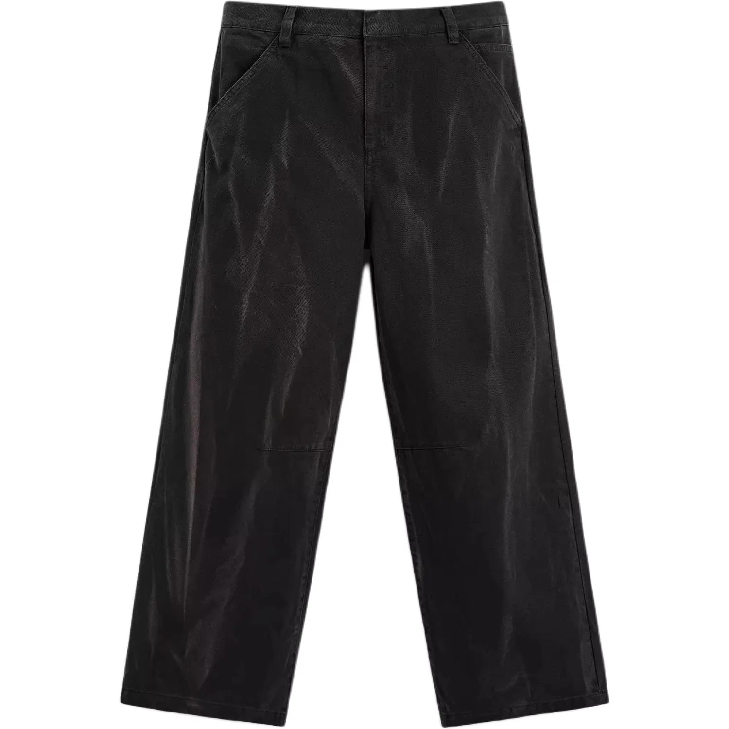 Мужские брюки повседневные Dark Brown ZARA
