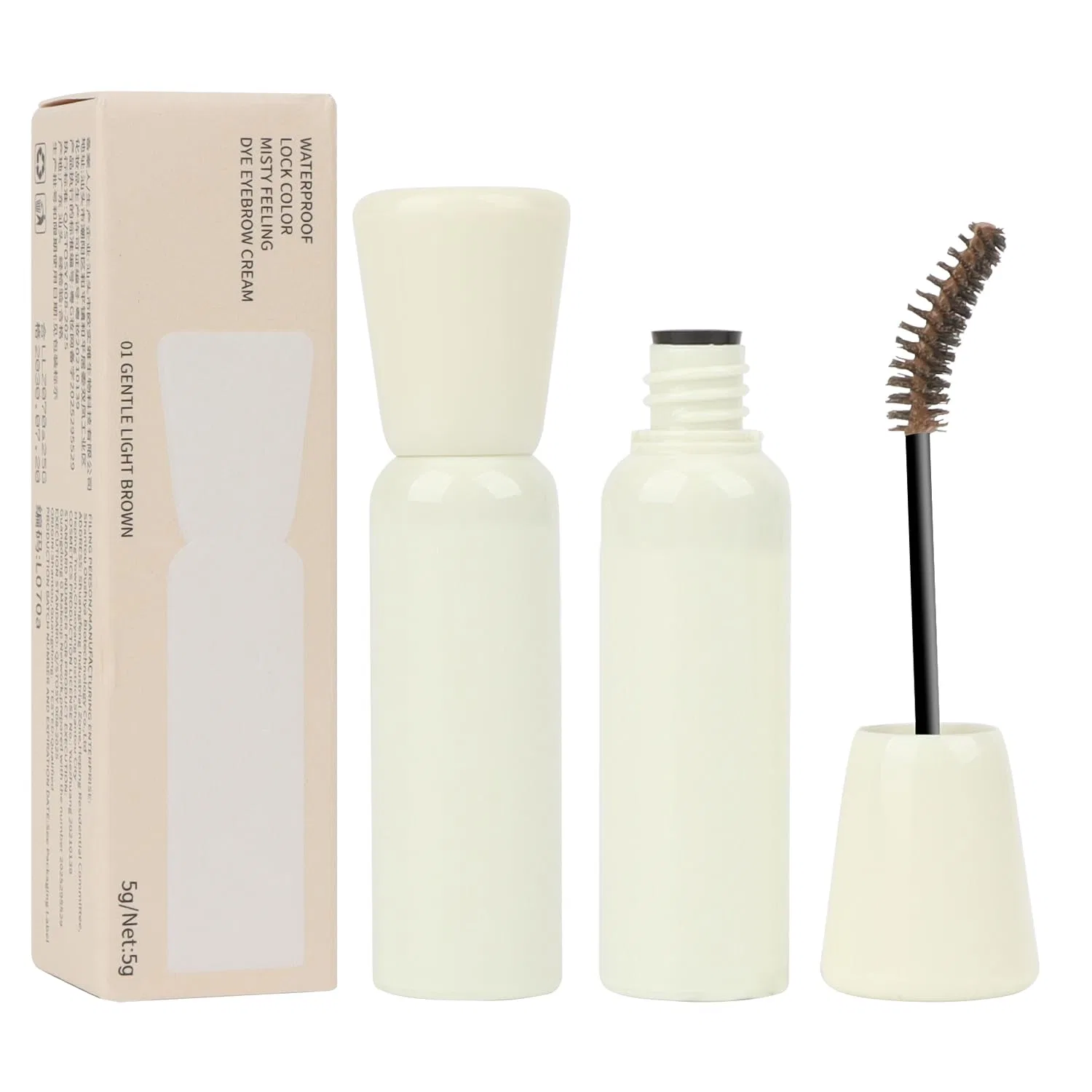 Eyebrow Mascara MOTIBACK, Light Brown