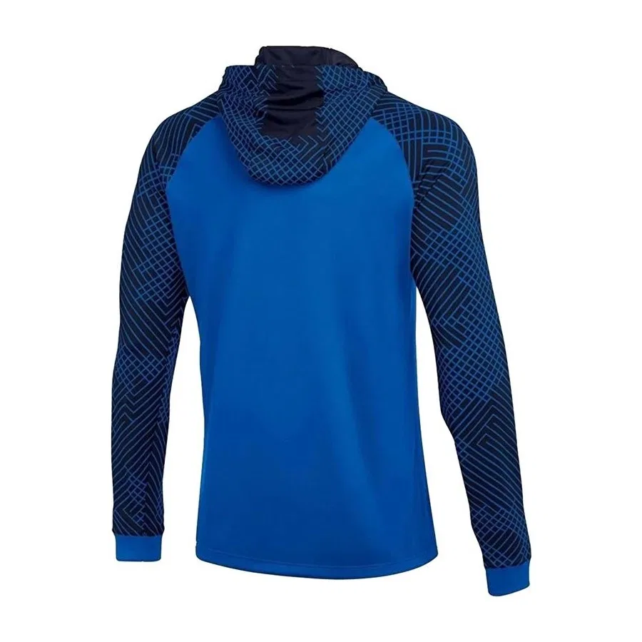 Мужской свитшот с капюшоном Nike Df Strk Hd Trk Jkt K, Синий — фото 2