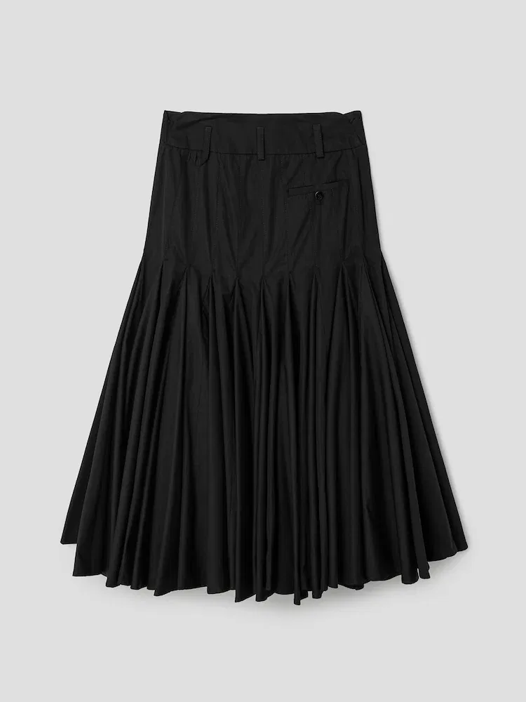 Юбка миди с воланами JACQUEMUS, Black — фото 2