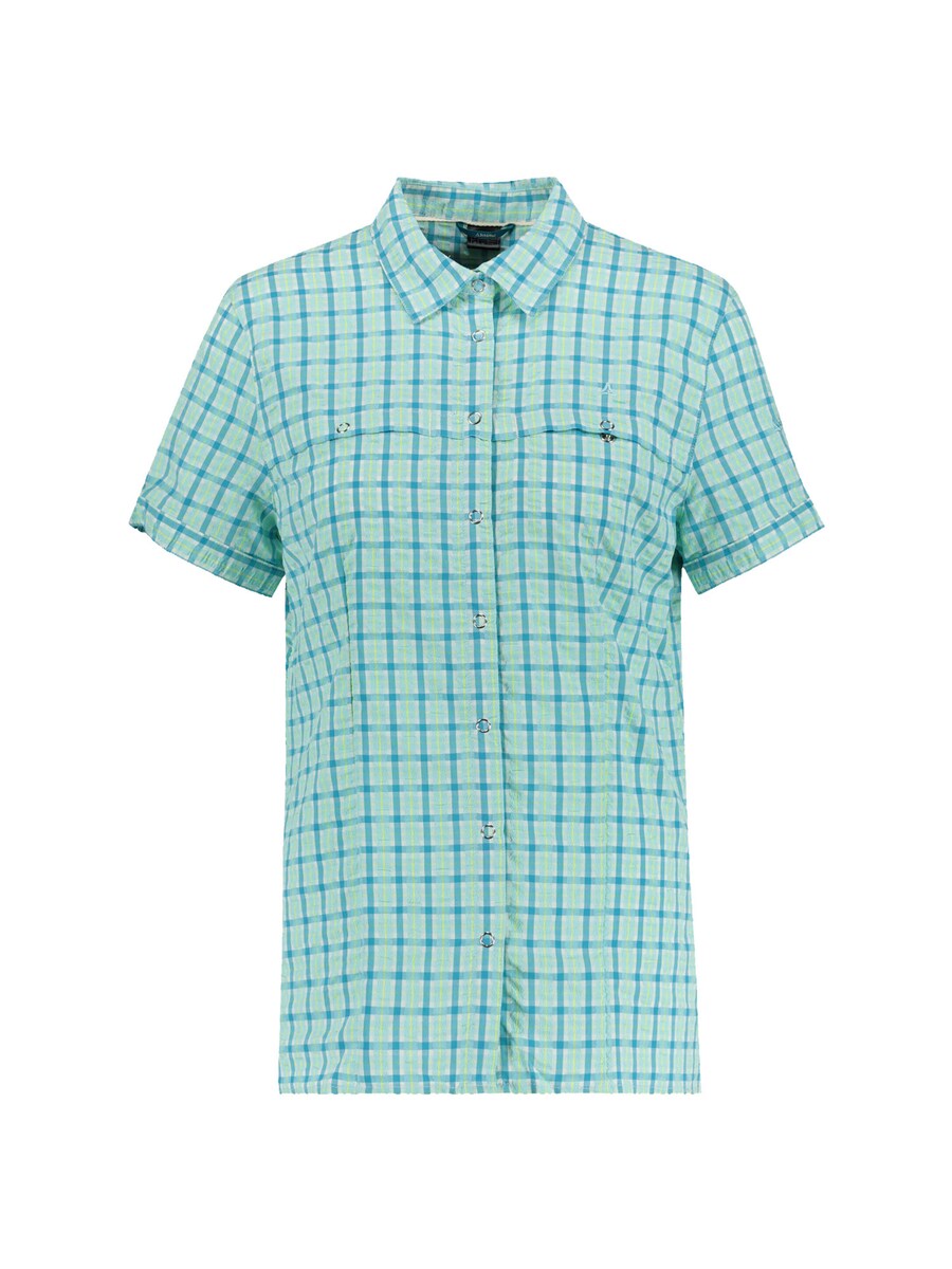 

Спортивная рубашка на пуговицах Schöffel Walla 3, цвет Cyan blue/Light blue