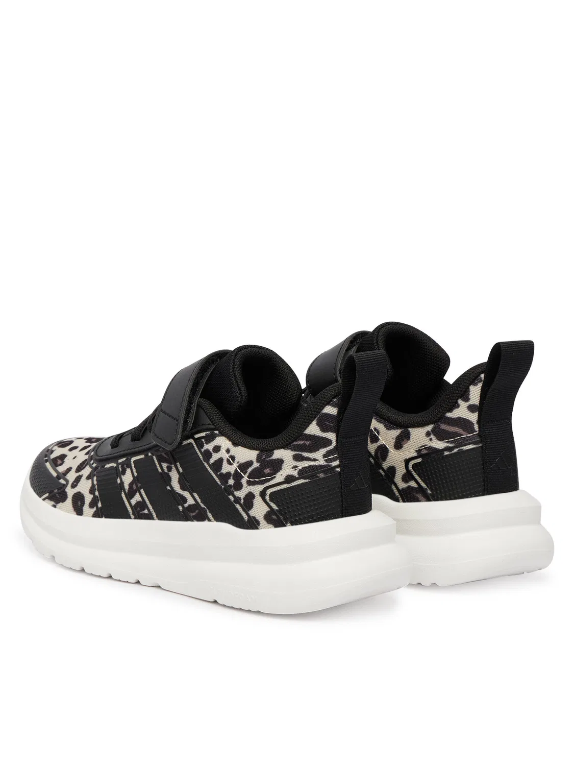 Кроссовки для девочки Tensaur Run Shoes Children Adidas, бежевый — фото 3