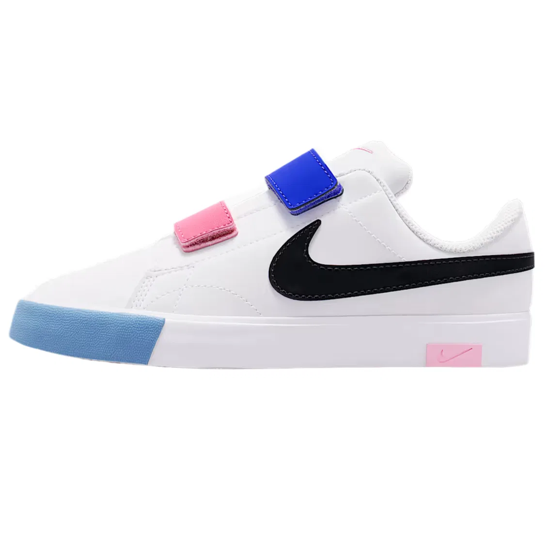 Детские кроссовки для скейтбординга Essentials, Nike, White/Peony Red/Rising Pink/Black