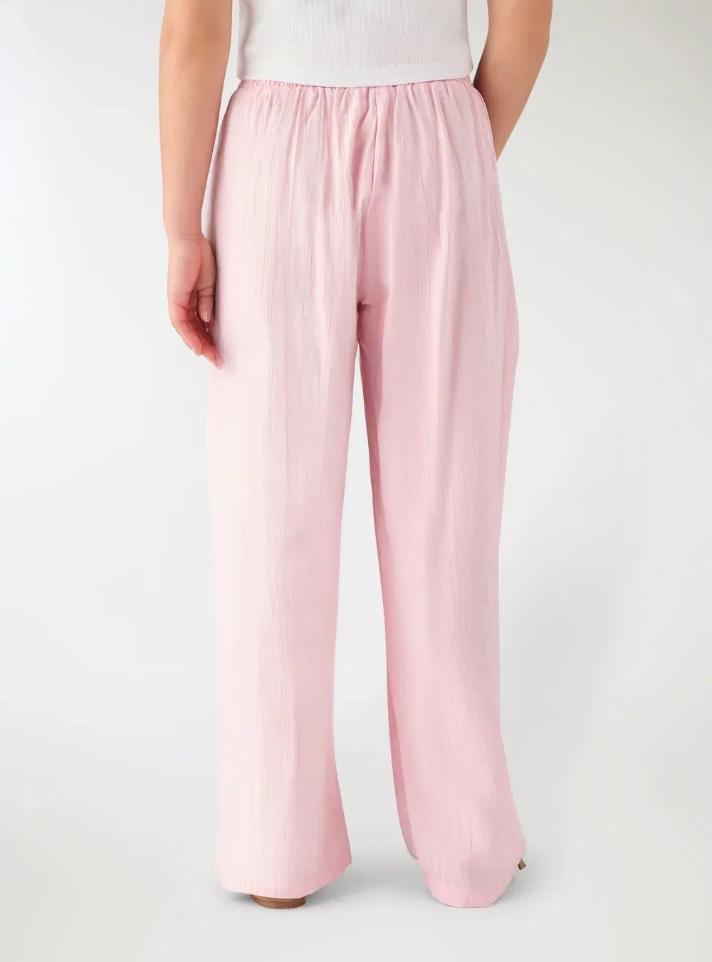 Pantalone Lungo Tinta Unita - брюки Terranova, Rosa Confetto — фото 3
