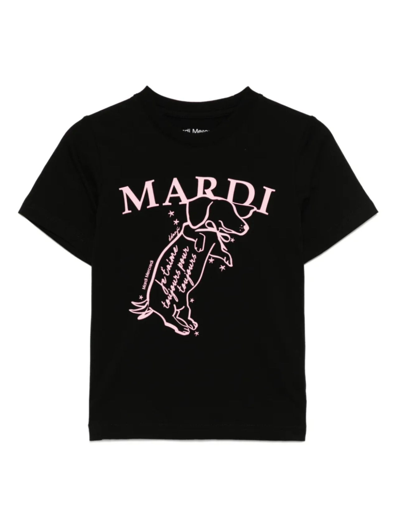 

Mardi Mercredi Les Petites футболка Swing The Tail Ddanji, черный