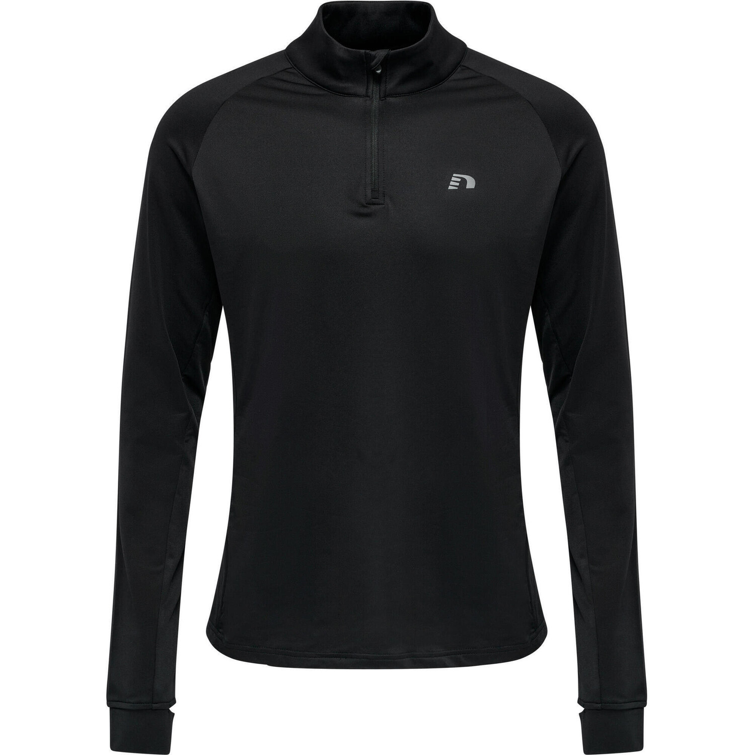 

Мужская толстовка Core Midlayer Half Zip Sweatshirt Men NEWLINE, черный