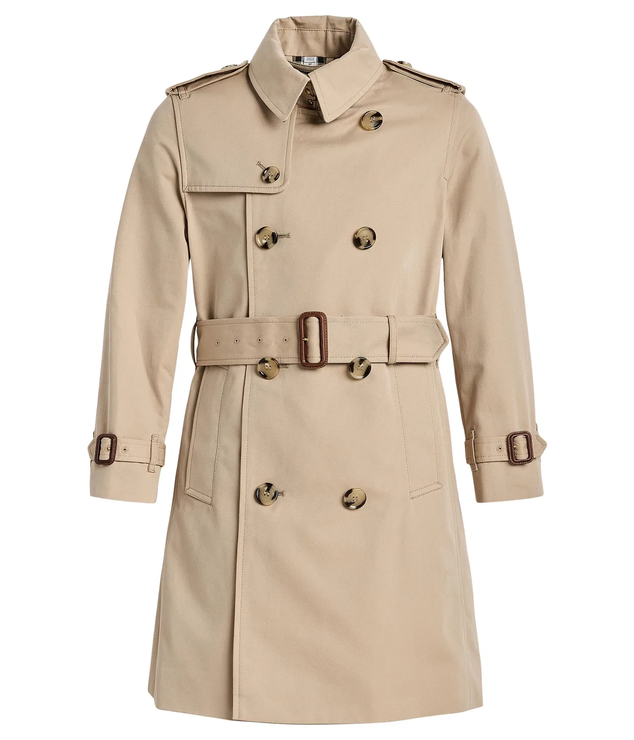 Тренч Mayfair Trench (для малышей, маленьких и больших детей) Burberry Kids, Honey