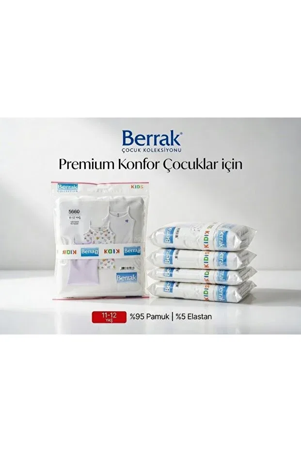 Детский топ для девочек с принтом Berrak, Asorti