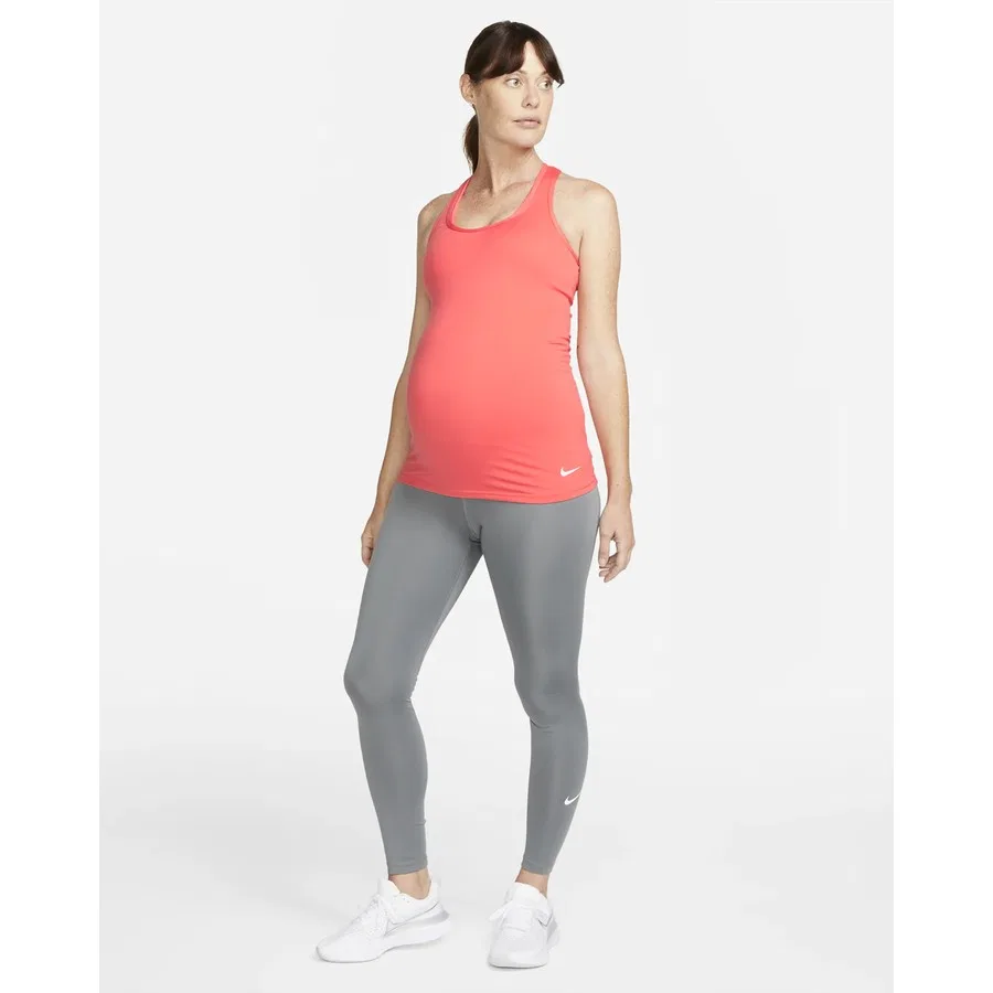 Спортивный топ для беременных Nike (M) Atlet, Оранжевый — фото 2