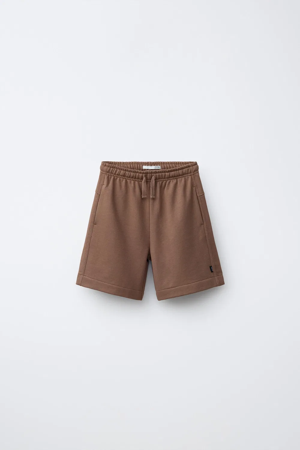 Простые бермудские шорты ZARA, Light Brown