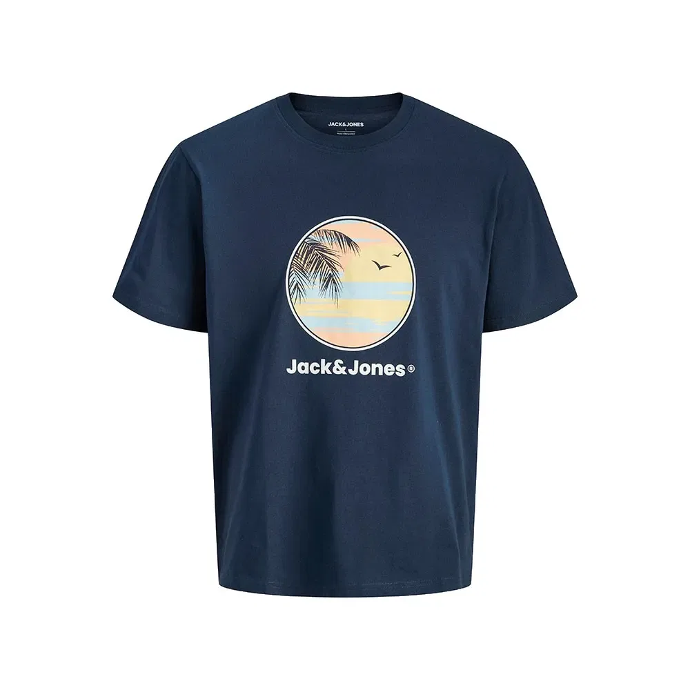 Футболка с коротким рукавом Perry Jack & Jones, синий