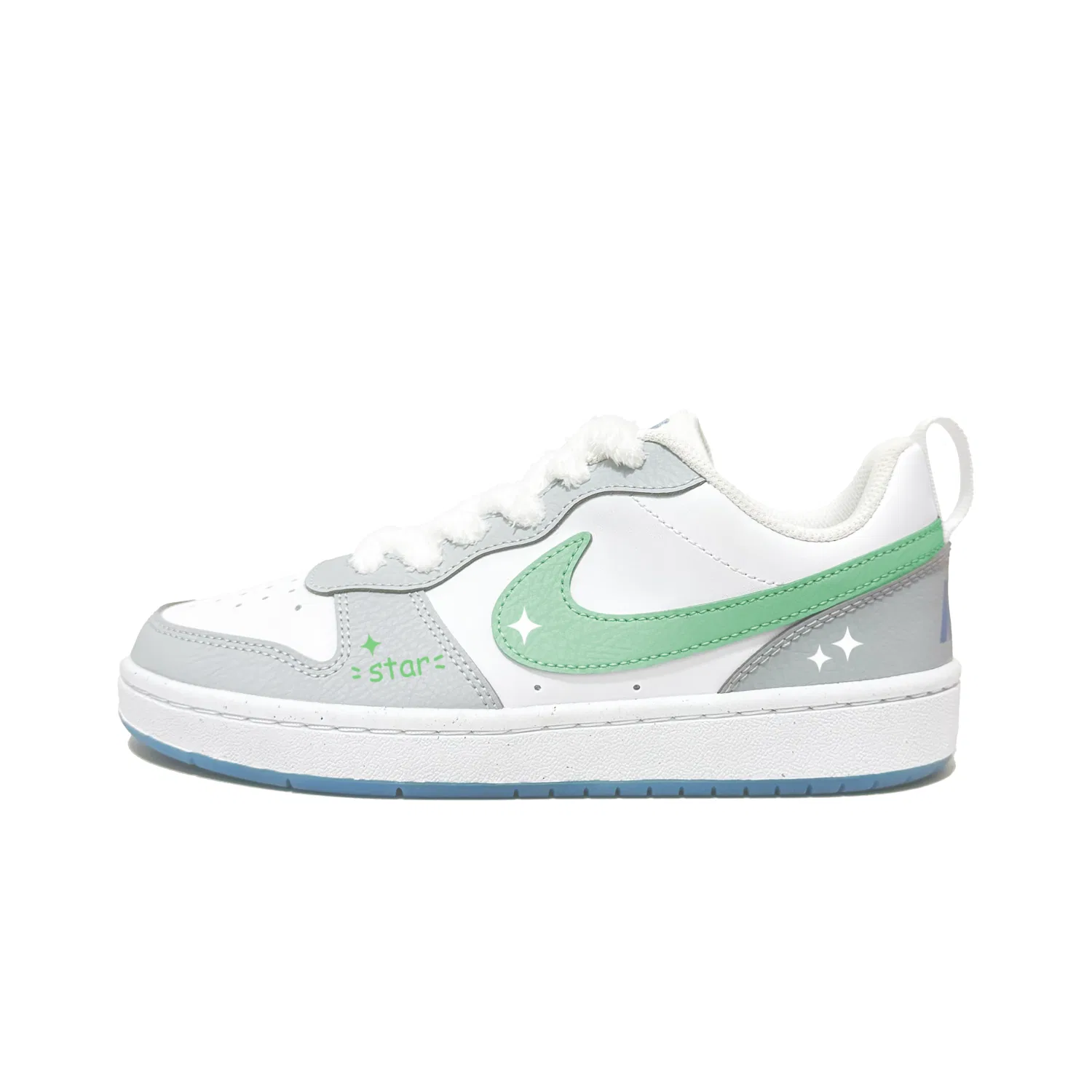 Кроссовки для скейтбординга Court Borough Kids, Nike, Gray