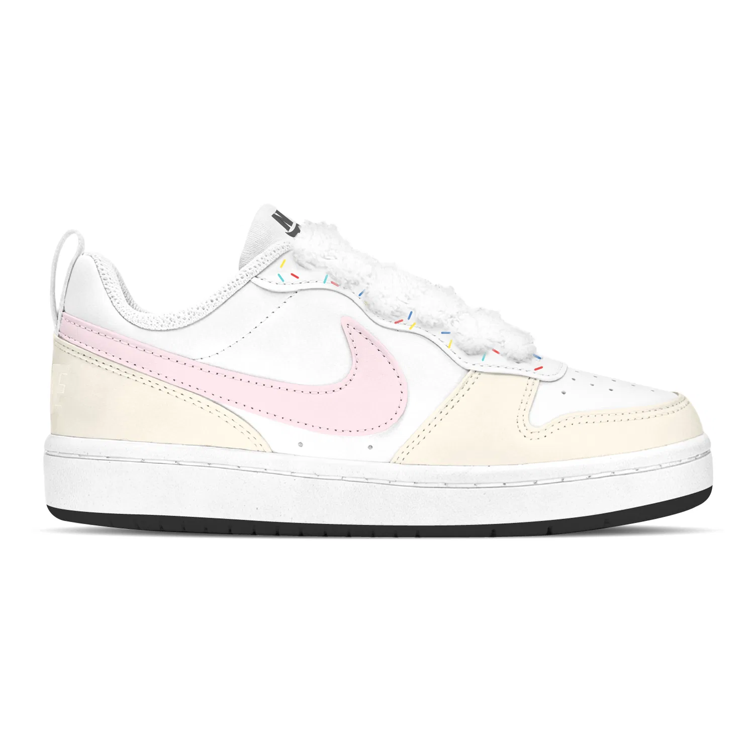 Детские скейтборд-кроссовки с низким верхом Unisex Court Borough Nike, Pink — фото 4
