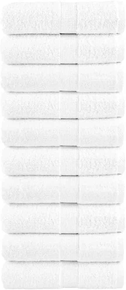 Мочалки 50 шт, SOLUND, белые, 15x21 см, 600 г/м2, Weiß Generisch
