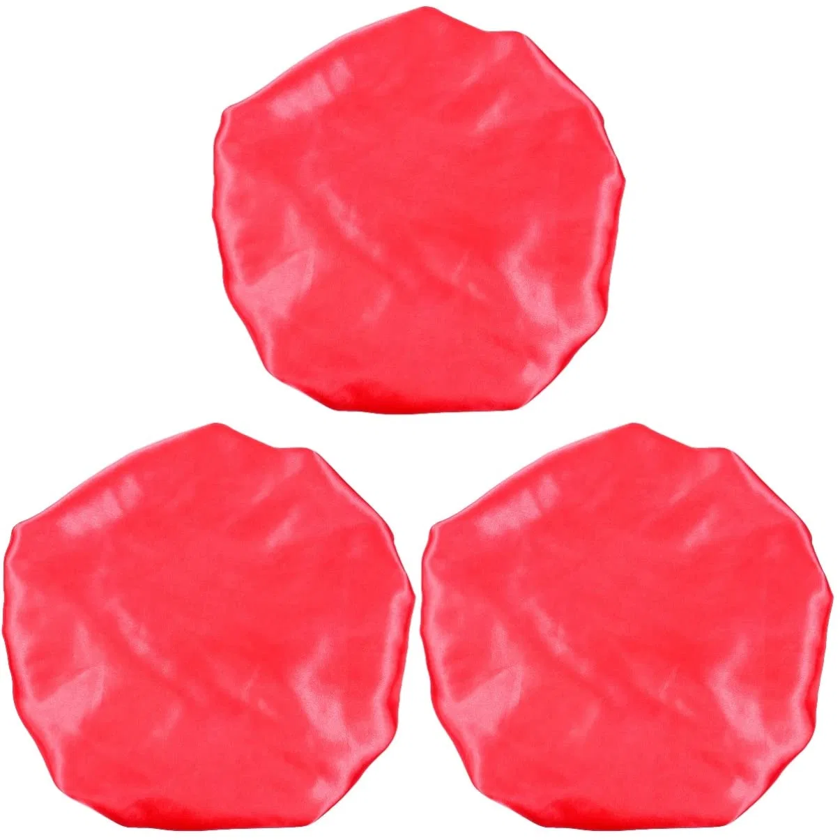 Шапочка для душа Satin, FRCOLOR, 1 шт, 33x33 см, Red (Watermelon Red)