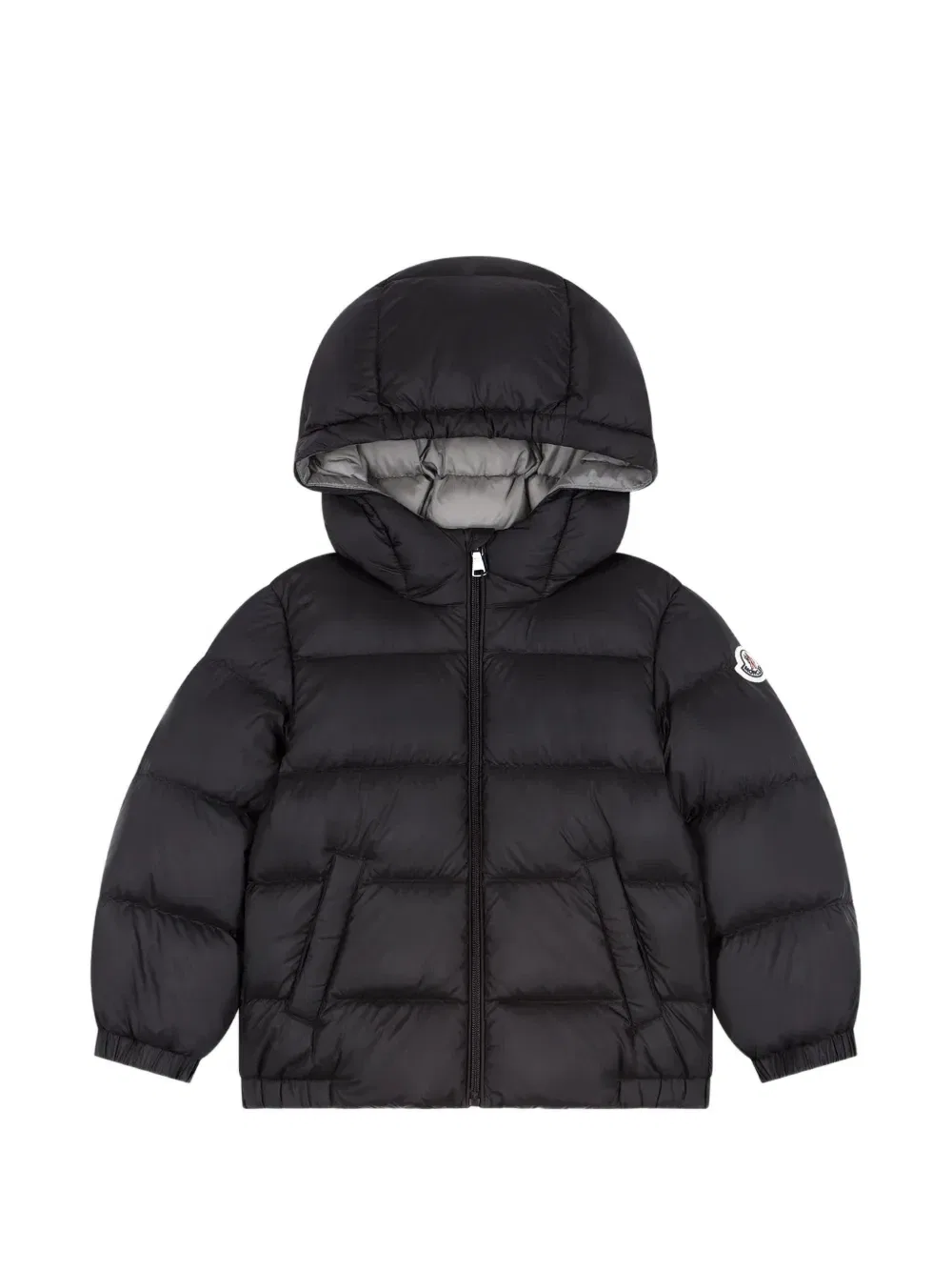 Утепленная куртка Macaire Moncler Enfant, черный