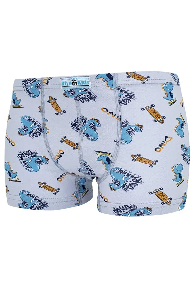 Детские боксеры для мальчиков с принтом 5-pack Biyokids, Mixed Colored — фото 4