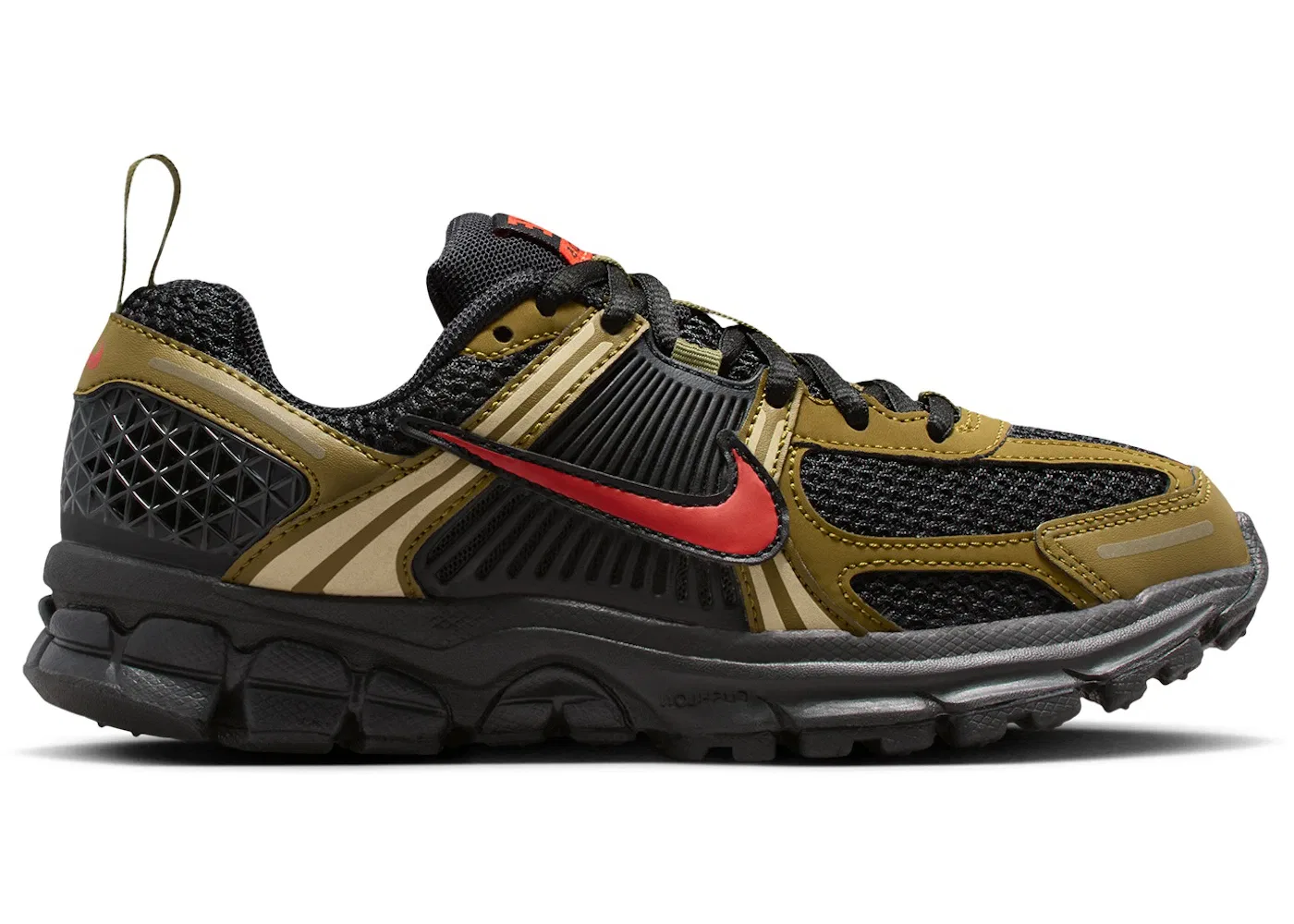 Детские кроссовки Lifestyle Nike Vomero 5, Black/Olive Flak/Quantum Moss/Picante Red