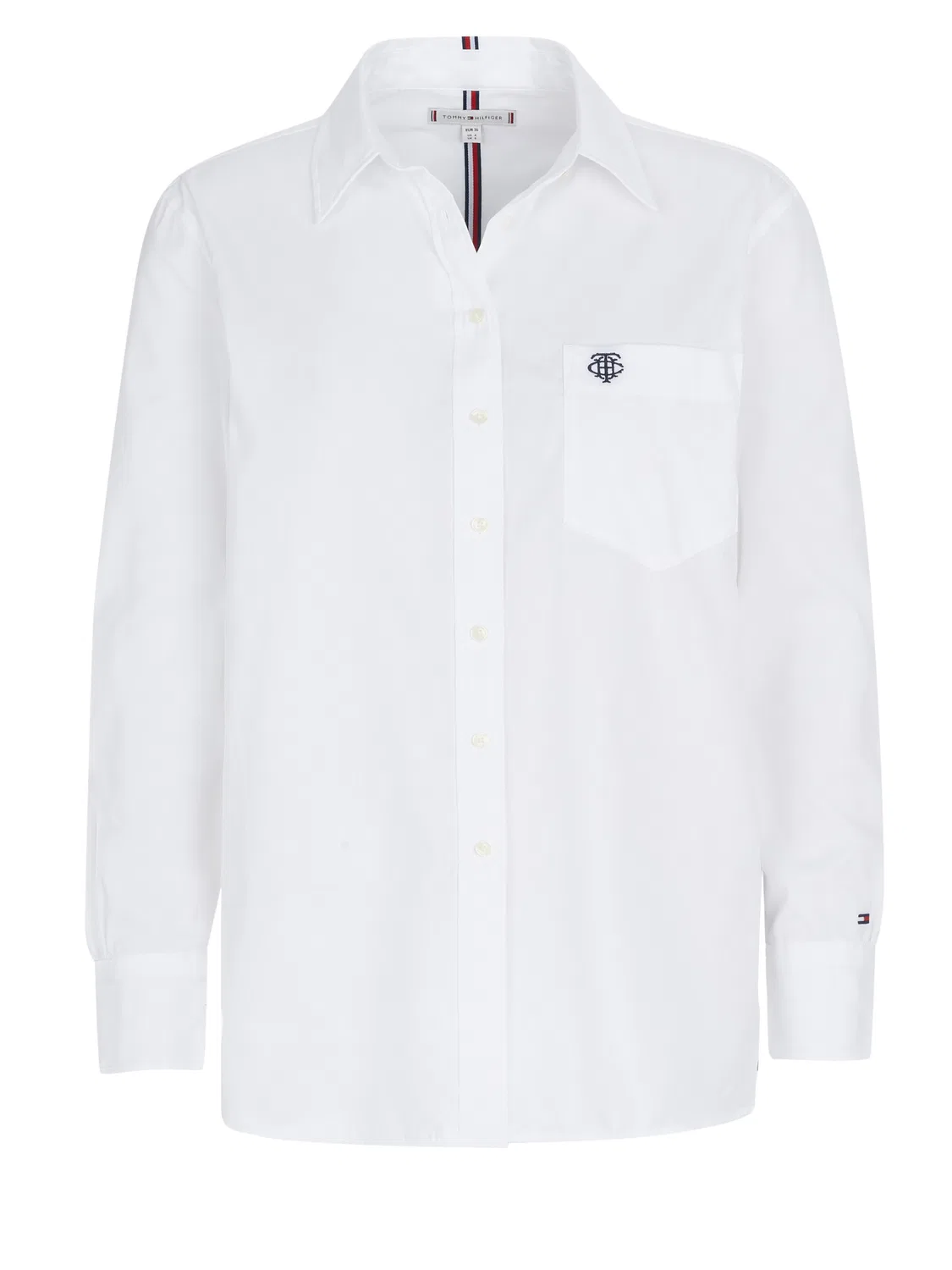 Блузка TOMMY HILFIGER Tommy Hilfiger Bluse белого цвета