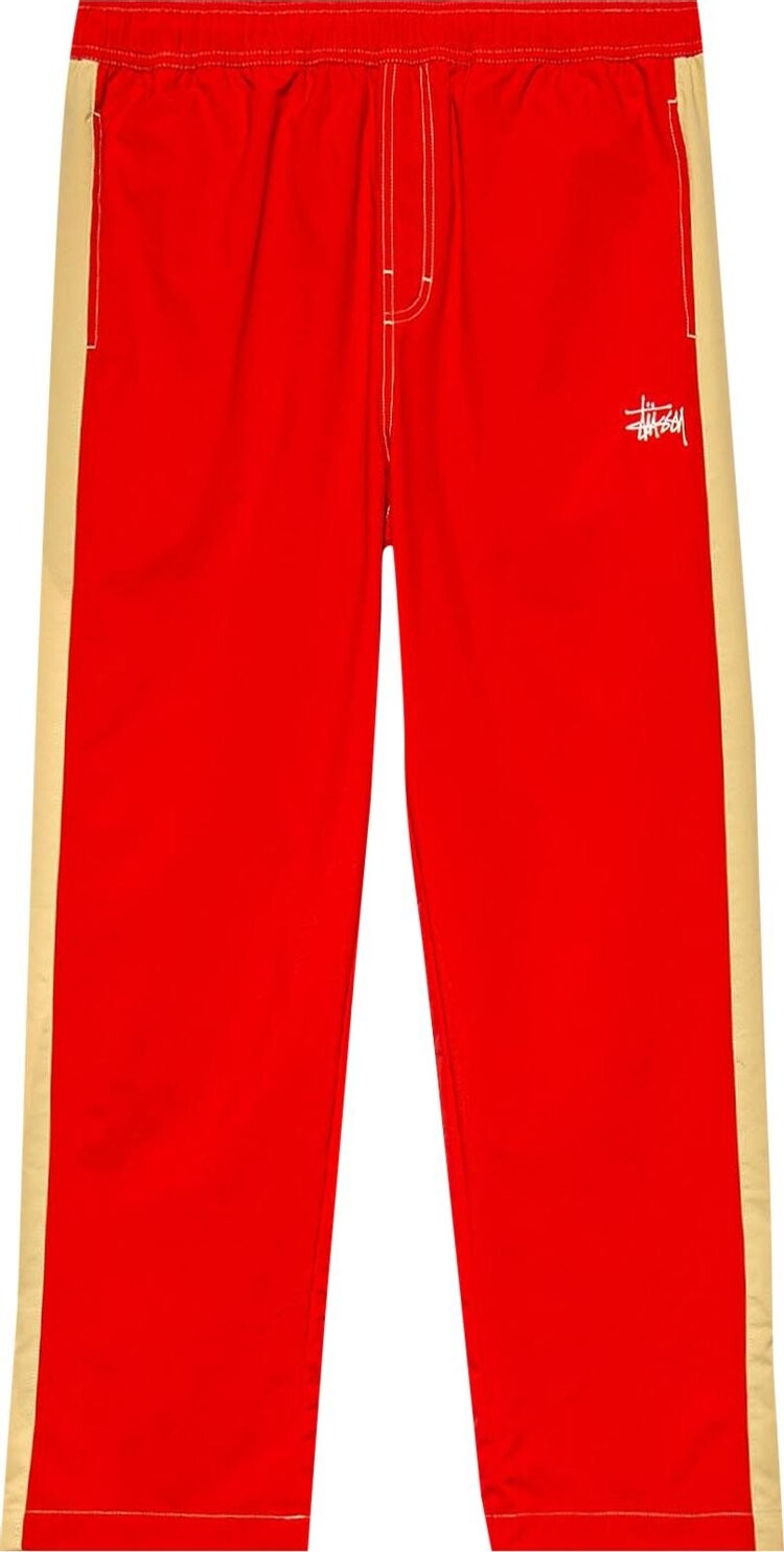 

Брюки Stussy Panel Track Relaxed Pant 'Red', красный