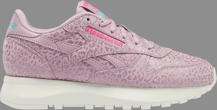 

Кроссовки wmns classic leather sp 'infused lilac leopard' Reebok, фиолетовый, Фиолетовый;серый, Кроссовки wmns classic leather sp 'infused lilac leopard' Reebok, фиолетовый