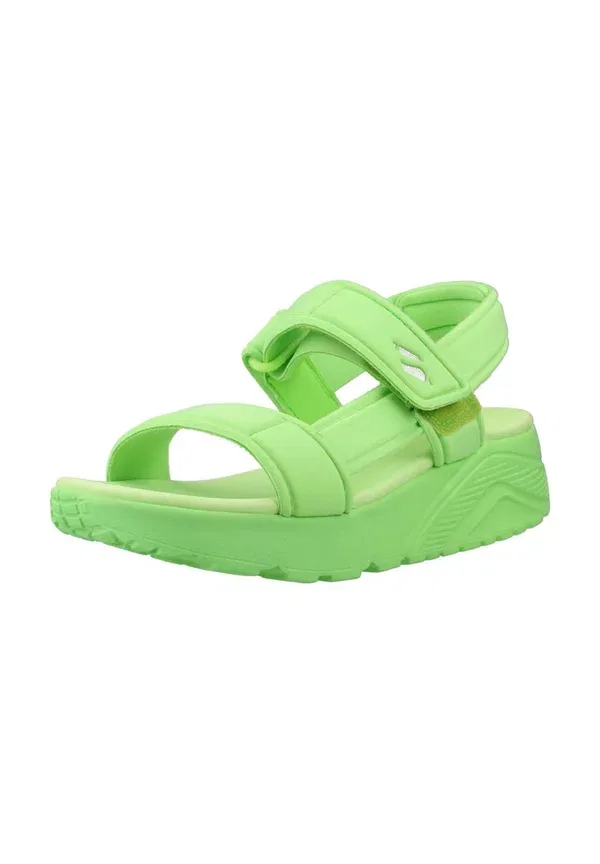 Сандалии текстильные Uno Lite Sandal Sunny Stand 27 Skechers, зеленый — фото 2