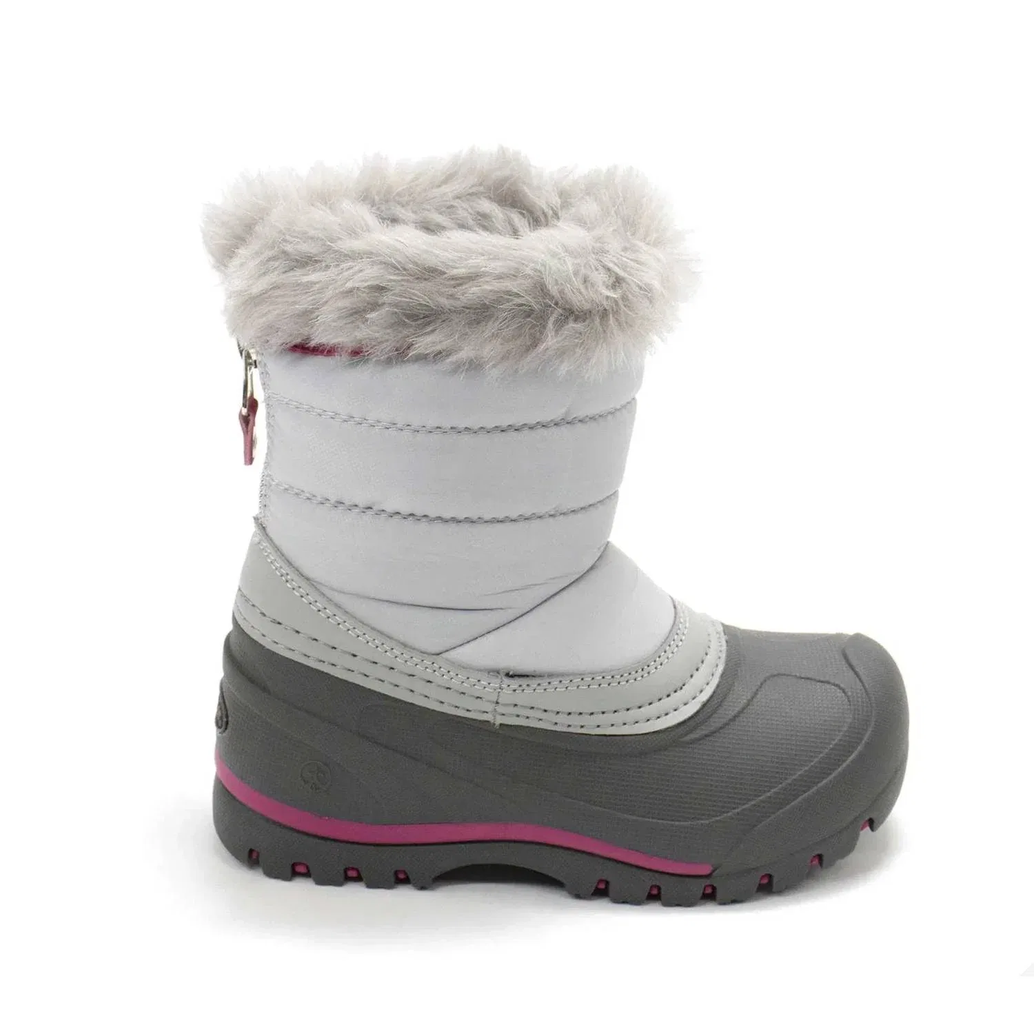 Детские зимние ботинки для девочек на молнии утепленные Ainsley Lightweight Winter Boots Northside, Gray