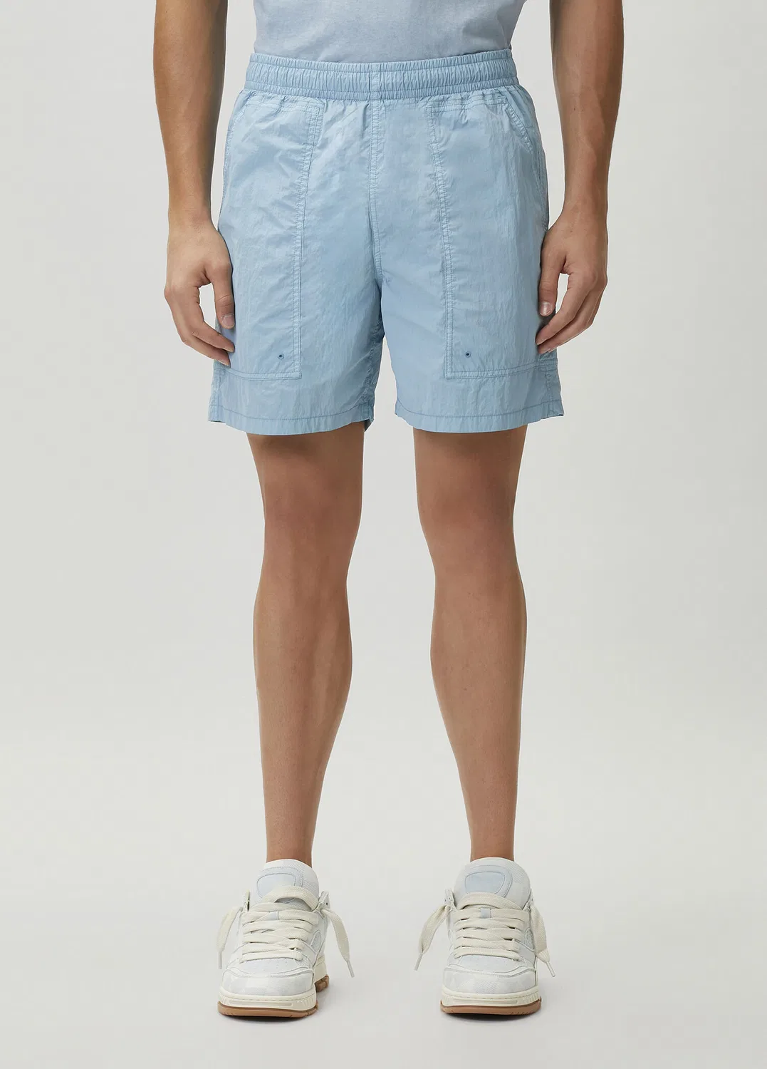 Шорты Stone Island, light blue — фото 2