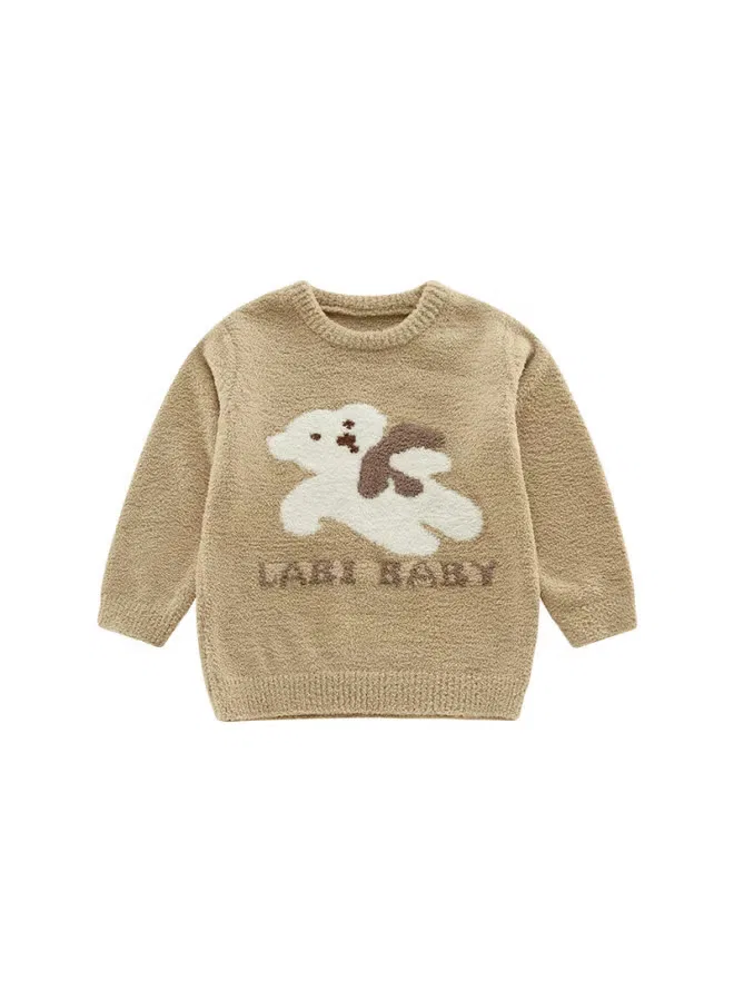 Пуловер с длинным рукавом Labi Baby, светлый хаки — фото 4