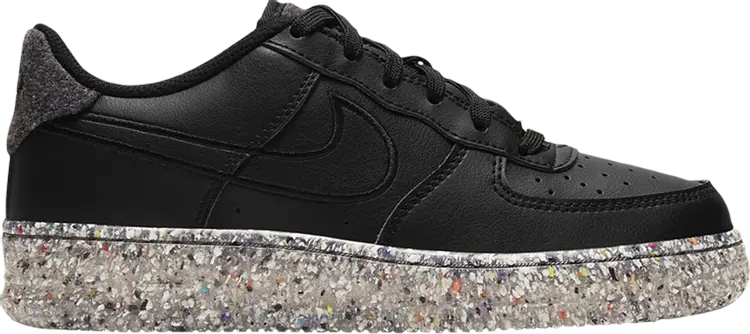 

Кроссовки Nike Air Force 1 GS 'Recycled Wool Pack - Black', черный