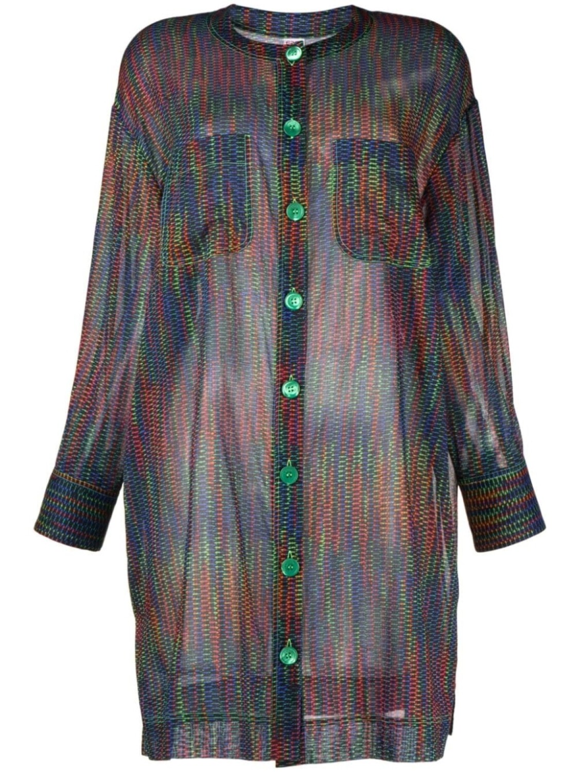 

ERES Fusion long-length cotton shirt, черный