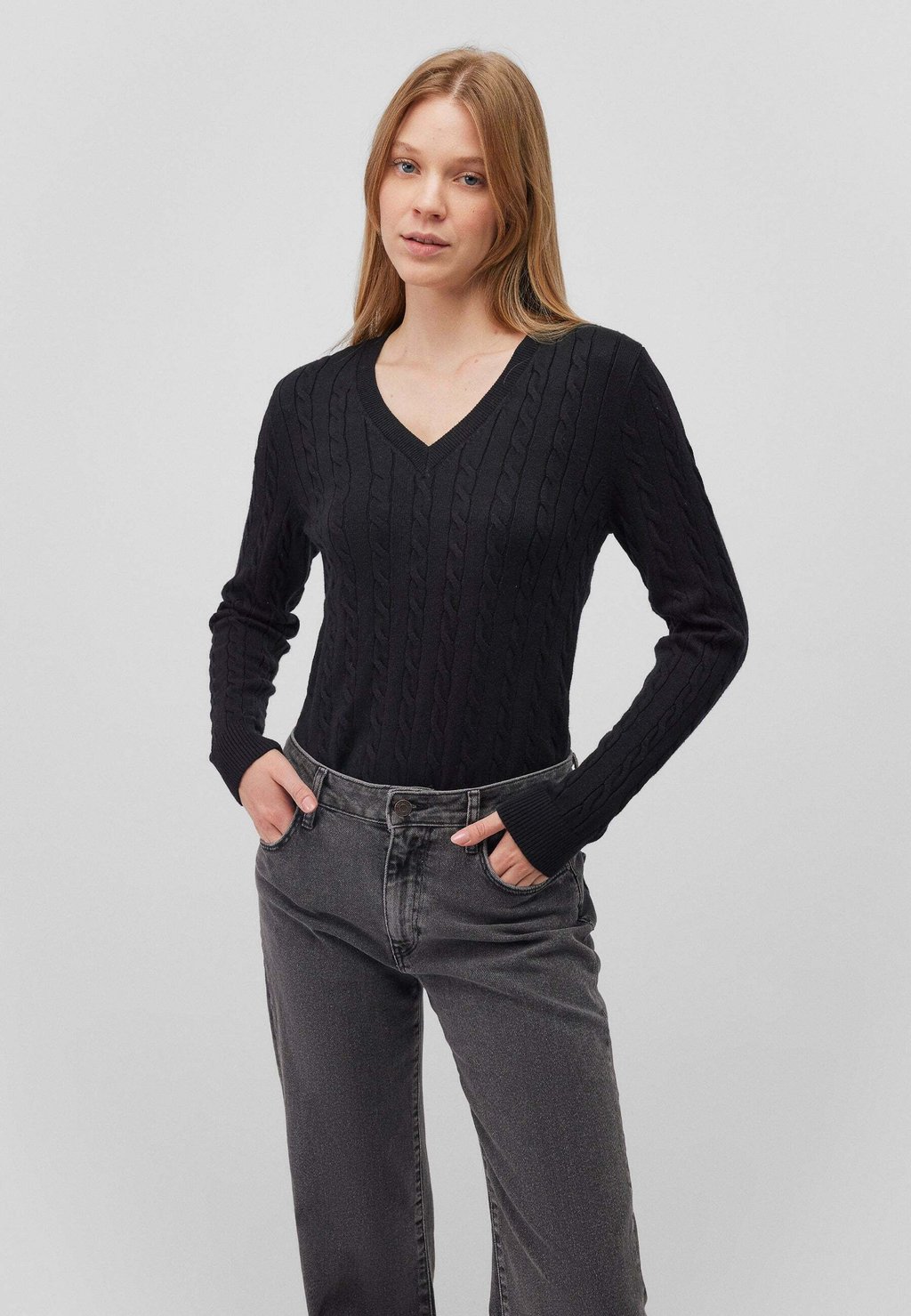 

Джемпер V-NECK Mavi, черный