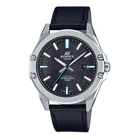 

Часы CASIO Waterproof EDIFICE Sapphire Crystal Quartz Mens Black Analog, черный