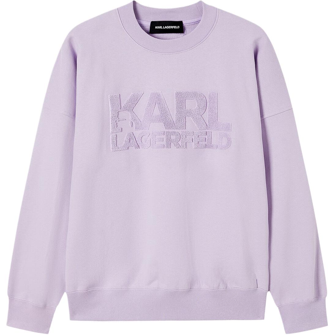

Свитшот KARL LAGERFELD для мужчин KARL LAGERFELD / Karl Lagerfeld Jeans, светло фиолетовый